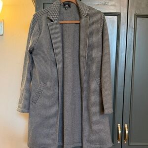 Have Black and White Houndstooth Blazer